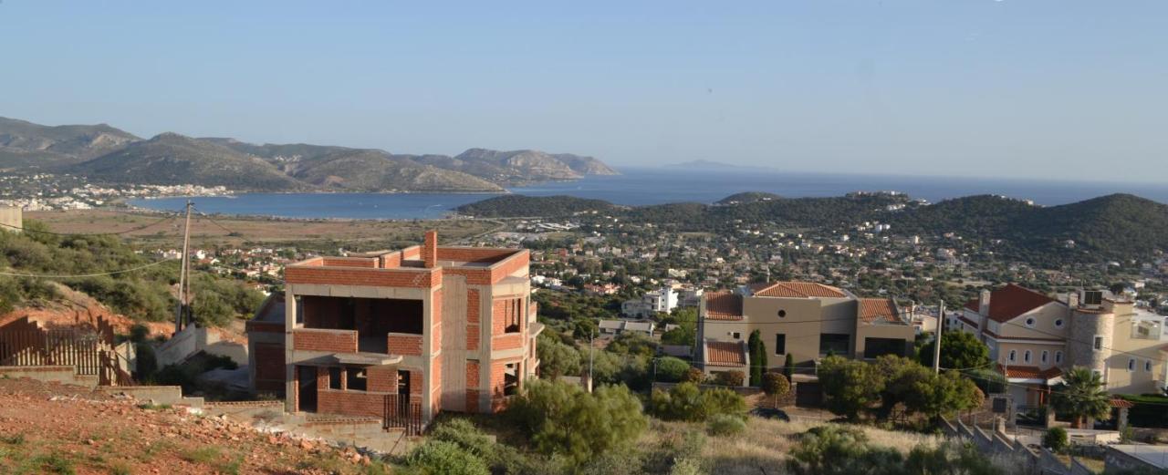 "Stergiou Luxury Apartments" Με Κοινη Πισινα Saronida Ngoại thất bức ảnh