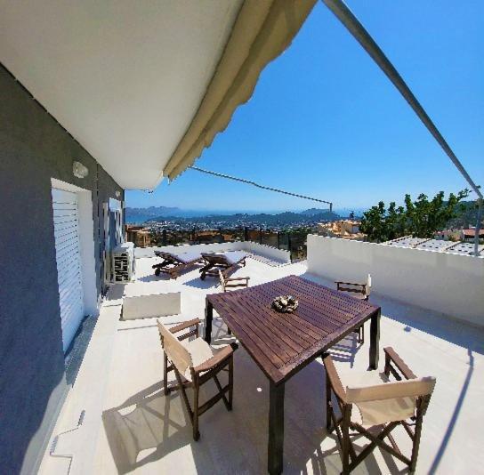 "Stergiou Luxury Apartments" Με Κοινη Πισινα Saronida Ngoại thất bức ảnh