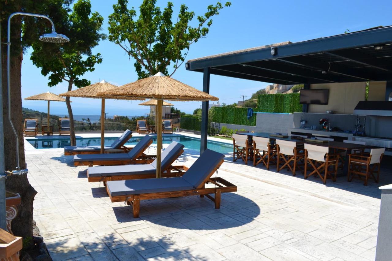"Stergiou Luxury Apartments" Με Κοινη Πισινα Saronida Ngoại thất bức ảnh