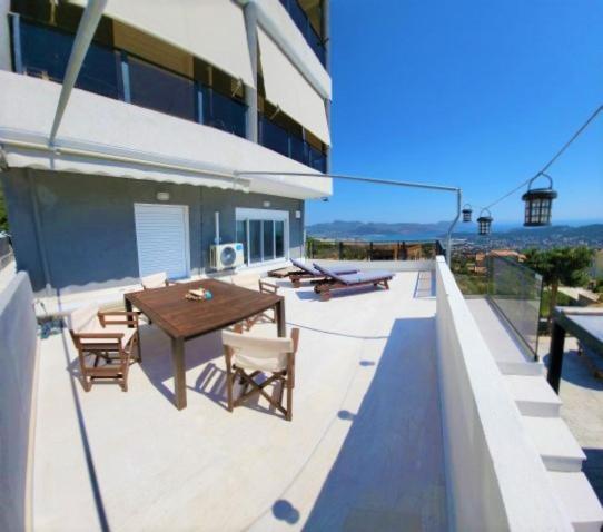 "Stergiou Luxury Apartments" Με Κοινη Πισινα Saronida Ngoại thất bức ảnh