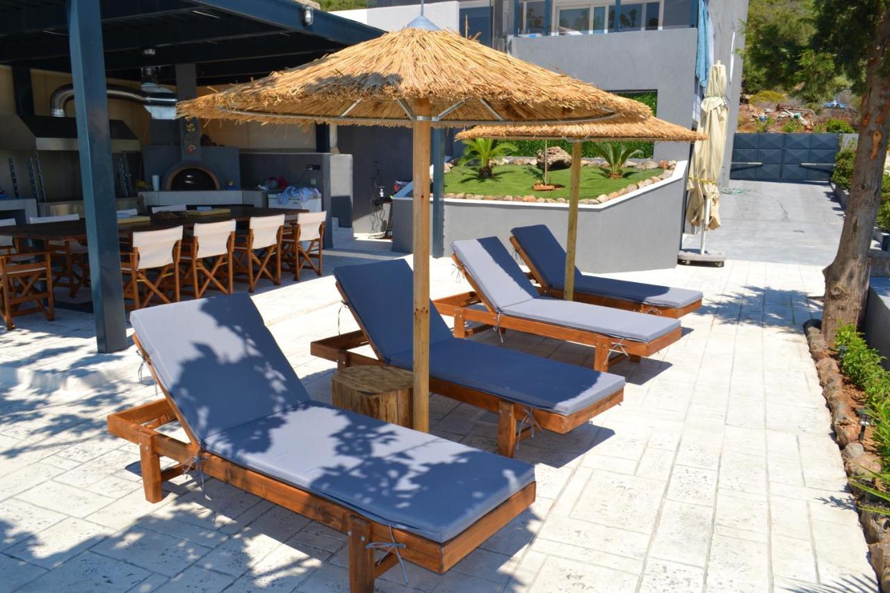 "Stergiou Luxury Apartments" Με Κοινη Πισινα Saronida Ngoại thất bức ảnh